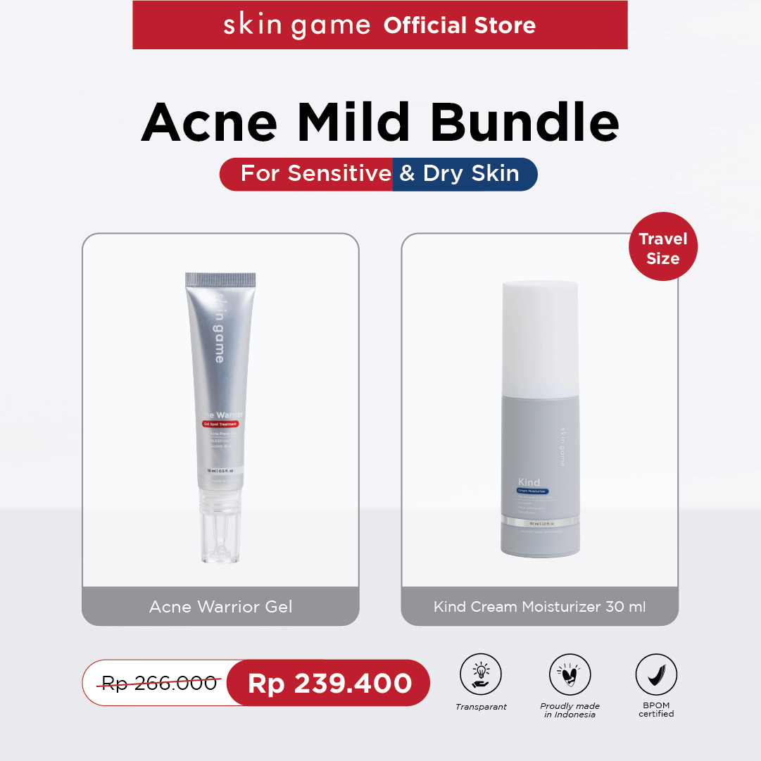 Acne Mild Bundle (For Sensitive & Dry Skin)