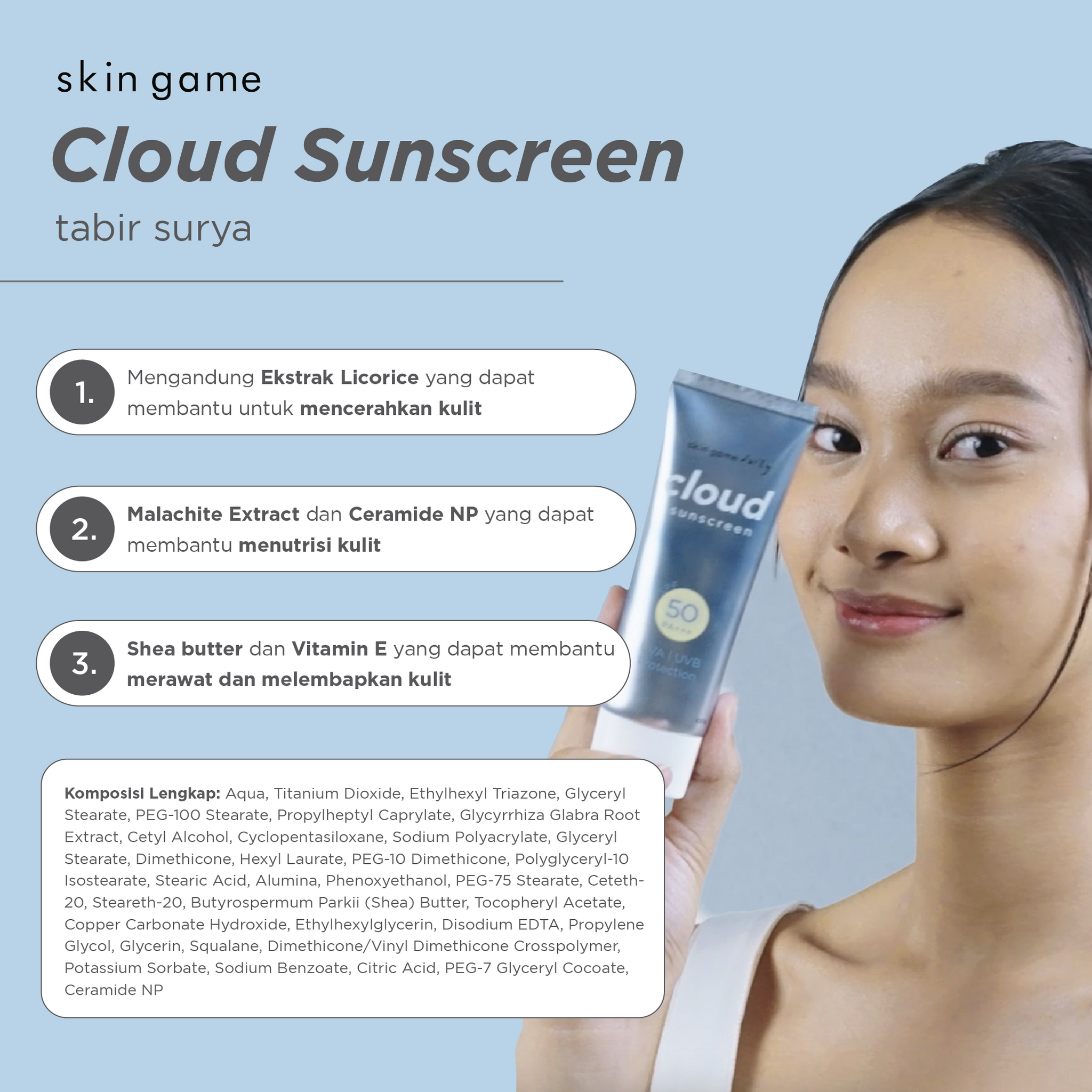 Cloud Sunscreen 15gr
